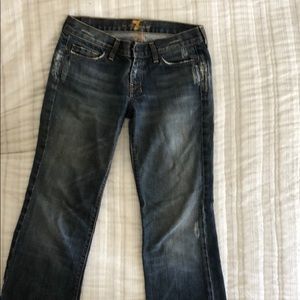 7 For All Man Kind Boot Cut Jeana